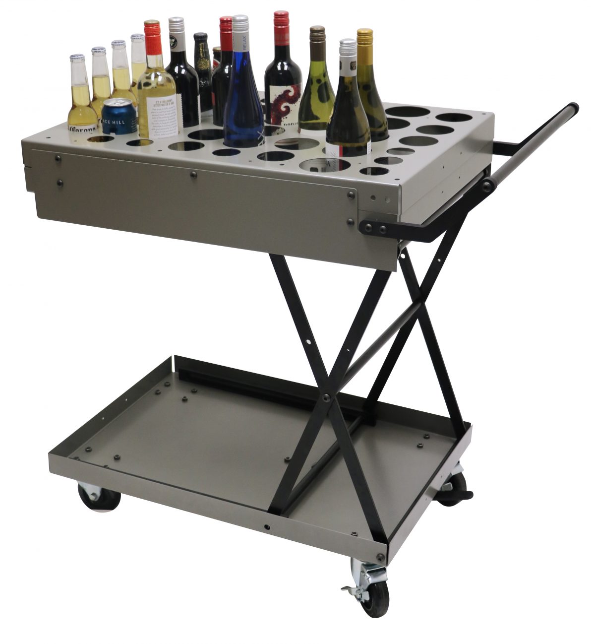 Foldable Liquor Cart Model