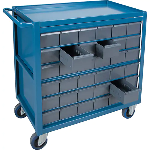 Cart with drawers